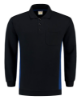 Afbeeldingen van Tricorp polosweater bicolor borstzak 302001 navy/royalblue (marine/kobalt) M
