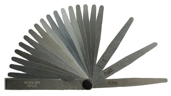 Afbeeldingen van MIB voelermaat staal 0.05-2.0           20-bladen