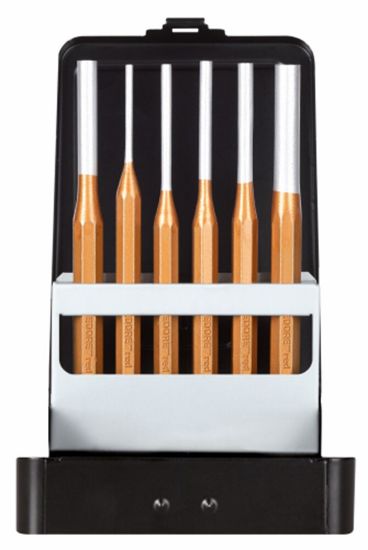 Afbeeldingen van Gedore pendrijverset 3-10 mm 6dlg  in stalen cassette R90200106