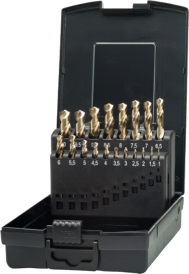 Afbeeldingen van Set Phantom hsse spir.boor (11.160) 1-10x0.5 din1879