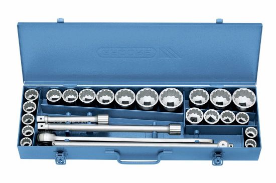 Afbeeldingen van Gedore dopsleutelset 3/4 25dtlgmm+Inch  d 32 emau2