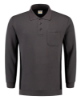 Afbeeldingen van Tricorp polosweater bicolor borstzak 302001 darkgrey/black (grijs/zwart) 8XL