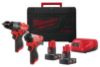 Afbeeldingen van Milwaukee M12 combiset (FPD+FID) FPP2A2-402X (2x4.0Ah)