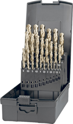 Afbeeldingen van Phantom hsse spiraalboren set din338    1-13x0.5