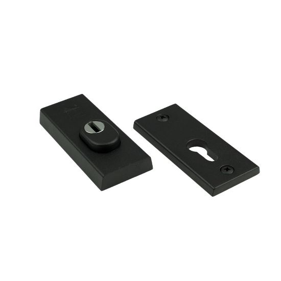 Afbeeldingen van Ami veiligheidsrozetten 115x50 zwart    kerntrekbeveiliging SKG***