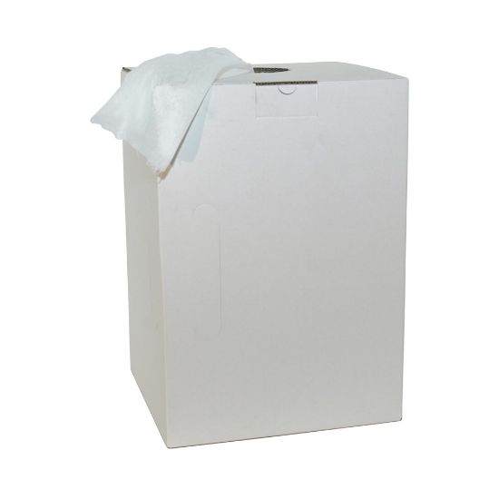 Afbeeldingen van Softpolish nonwoven poetsdoek wit       400doeken 40x30cm