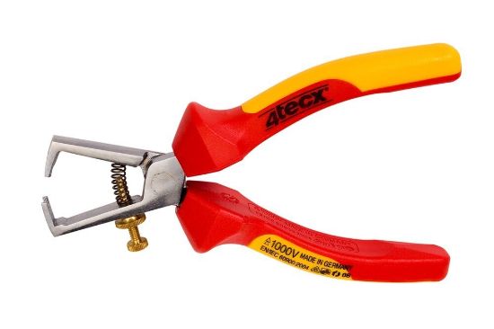 Afbeeldingen van 4tecx draadstriptang 160mm VDE 1000V