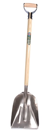 Afbeeldingen van Aluminium schop ballaster met strip     D-steel 85cm