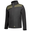 Afbeeldingen van Tricorp softshell bicolor naden 402021   darkgrey/army (grijs/groen) XS
