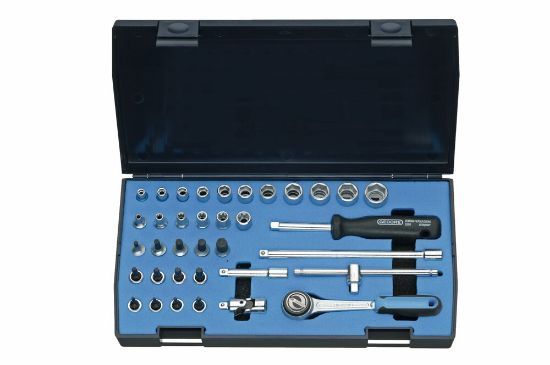 Afbeeldingen van Gedore dopsleutelset 1/4 36dlg 20 Itu3