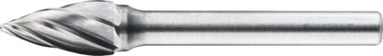 Afbeeldingen van Phantom hm-stiftfrees boomvorm spits g12.7x25x6x70-1 alu