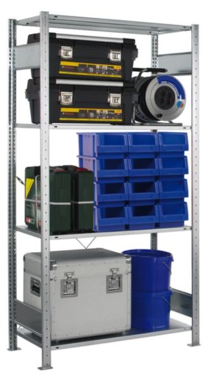 Afbeeldingen van BS100 magazijnstelling                  2000x1000x500 (4-legborden)