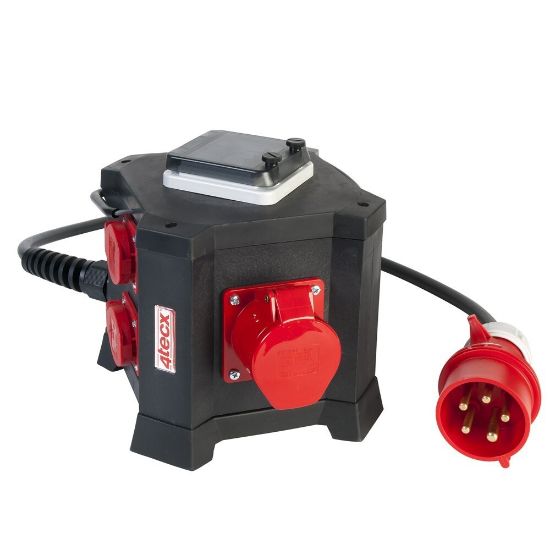 Afbeeldingen van 4tecx verdeelkast KVM4011 32A/5P        uit:4x230v 1x16A/5P 1x32A/5P