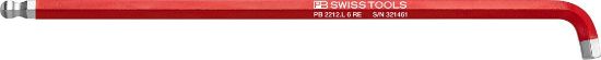 Afbeeldingen van Pb inbussleutel 6mm 2212 RB 100°        Rainbow rood
