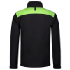 Afbeeldingen van Tricorp softshell bicolor naden 402021   black/lime (zwart/groen) 4XL