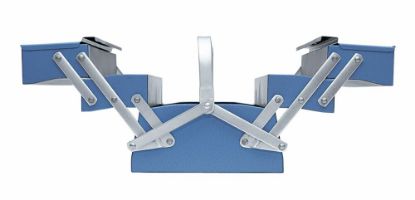 Afbeeldingen van Gedore gereedschapkist leeg 5 vak       210x535x225 1335 l