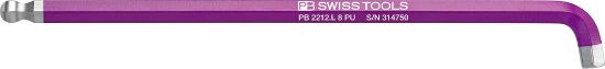Afbeeldingen van Pb inbussleutel 8mm 2212 RB 100°        Rainbow paars
