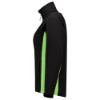 Afbeeldingen van Tricorp softshell dames bicolor 402008  black/lime (zwart/groen) 5XL