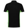 Afbeeldingen van Tricorp poloshirt bicolor  202004       black/lime (zwart/groen) XL