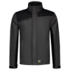 Afbeeldingen van Tricorp softshell bicolor naden 402021   darkgrey/black (grijs/zwart) XS