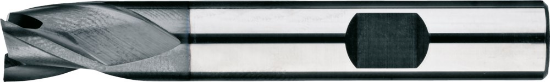 Afbeeldingen van UNI volhardmetaal Schachtfrees, 3-snijder DIN 6527-B kort, AlTiN-X