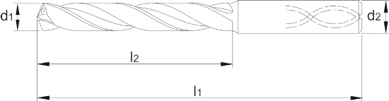 Afbeeldingen van Phantom vhm koelkanaalboor 5xd ha tialn