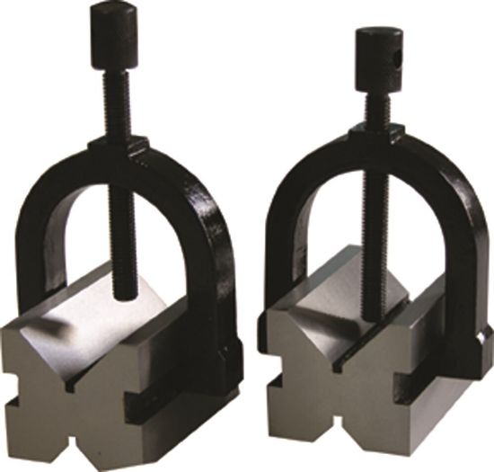 Afbeeldingen van V-blok met klem, DIN 876/0
