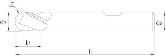 Afbeeldingen van Radiusfrees hsse-pm 2sn