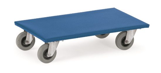 Afbeeldingen van Meubelrolplateau met rubber wielen