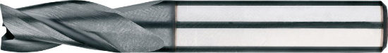Afbeeldingen van UNI volhardmetaal Schachtfrees, 3-snijder DIN 6528 lang, AlTiN-X