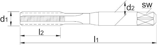 Afbeeldingen van Phantom hss handtappen set/3st UNC