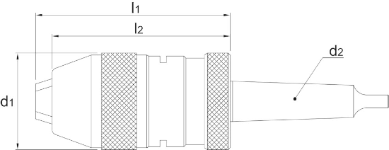 Afbeeldingen van Phantom zelfsp. precisie boorhouder xp din228b