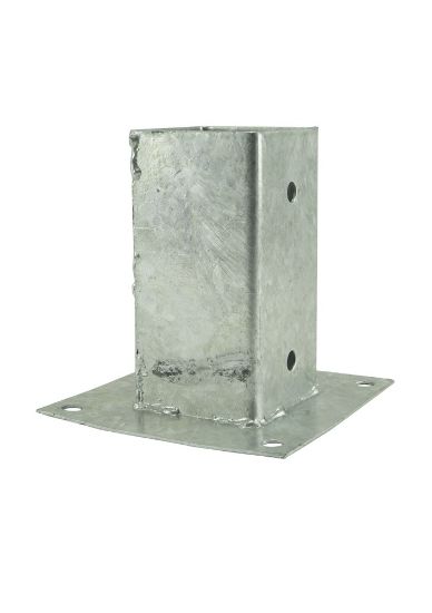 Afbeeldingen van Paalhouder met plaat TV-3