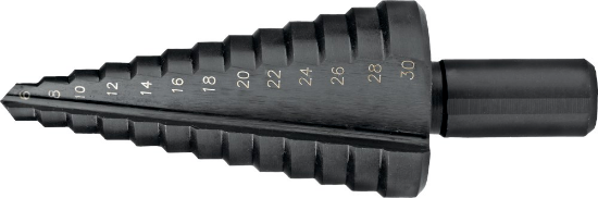 Afbeeldingen van Phantom genitreerd getrapte plaatboor