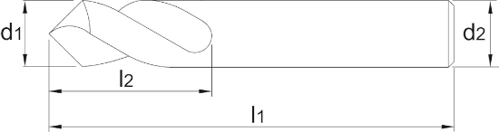 Afbeeldingen van HSS-E NC-Centreerboor ISO 10898 120°