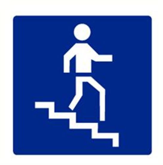 Afbeeldingen van Pictogram trap af