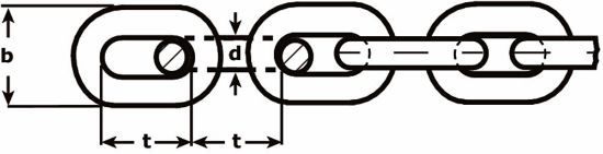 Afbeeldingen van Scheepsketting op bundel, blank
