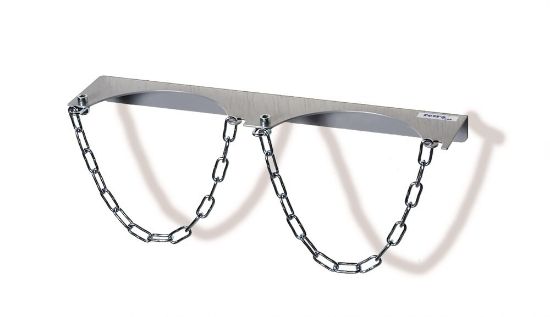 Afbeeldingen van Wandhouder 2 gasflessen