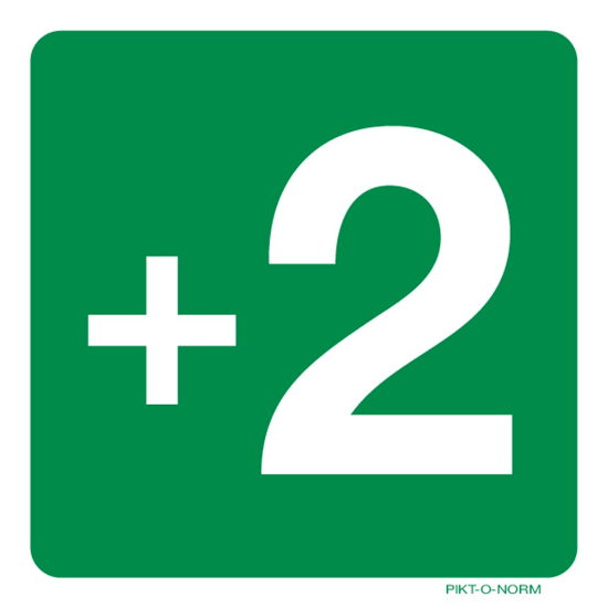 Afbeeldingen van Pictogram niveau +2