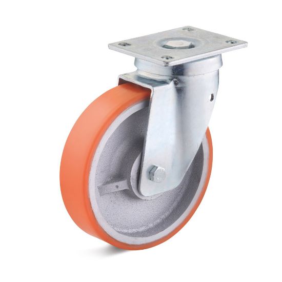 Afbeeldingen van Zwenkwiel polyurethaan HO