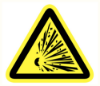 Afbeeldingen van Pictogram explosieve stoffen