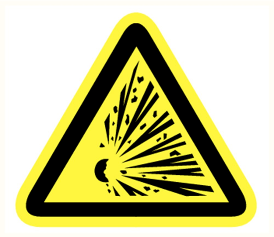Afbeeldingen van Pictogram explosieve stoffen