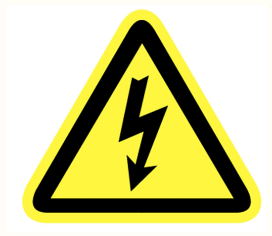 Afbeeldingen van Pictogram elektrische spanning