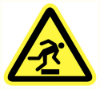Afbeeldingen van Pictogram struikelen