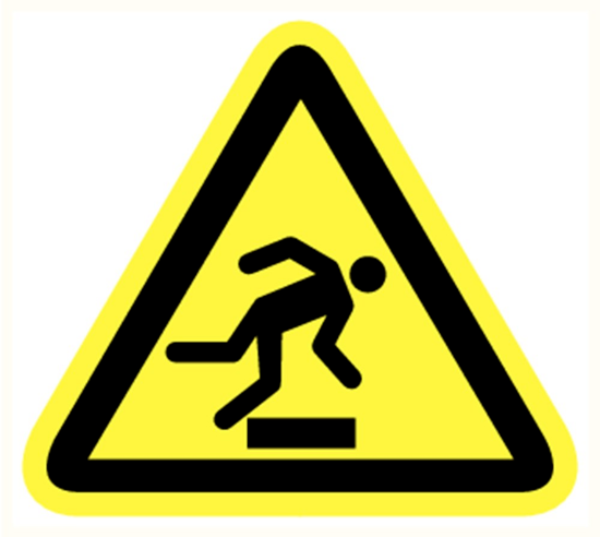 Afbeeldingen van Pictogram struikelen