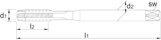 Afbeeldingen van International Tools hsse machinetap din371
